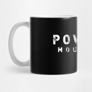 Powder Mountain Ski Resort 2 by © Buck Tee Originals Mug